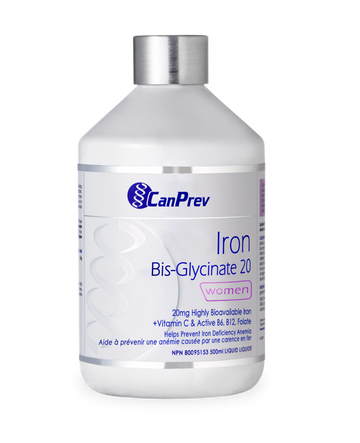CanPrev Iron Bis·Glycinate 20 Liquid 500ml