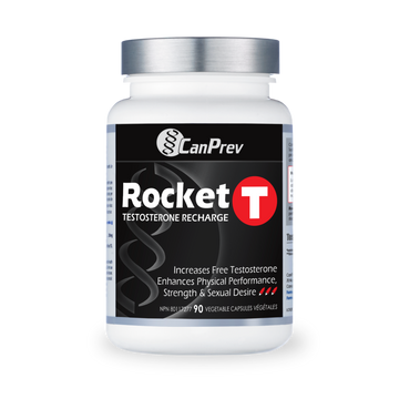 CanPrev Rocket T Testosterone Recharge 90 Veg. Capsules