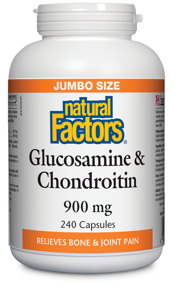 Natural Factors Glucosamine & Chondroitin 240 Capsules