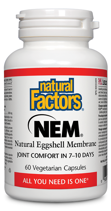 Natural Factors NEM 500mg 60 Veg. Capsules