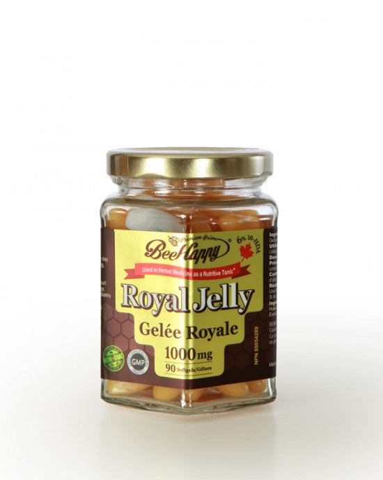 Bee Happy Royal Jelly 1000mg 180 Softgels