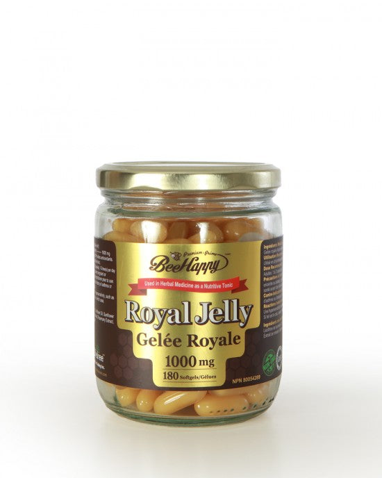 Bee Happy Royal Jelly 1000mg 180 Softgels