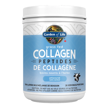 Garden of Life - Grass Fed Collagen Peptides Unflavored 560g Powder