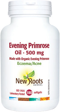 New Roots Evening Primrose Oil 500 mg 180 Softgels