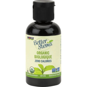 Now BetterStevia Organic Liquid 60ml