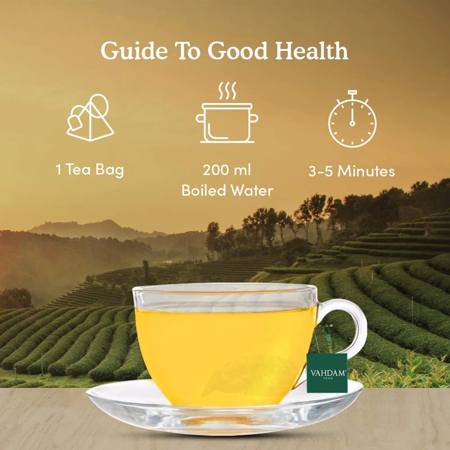 Vahdam Turmeric Spiced 15 Tea Bags
