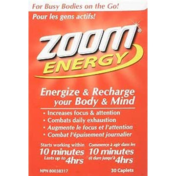 NuLife Zoom Energy 30 Caplets