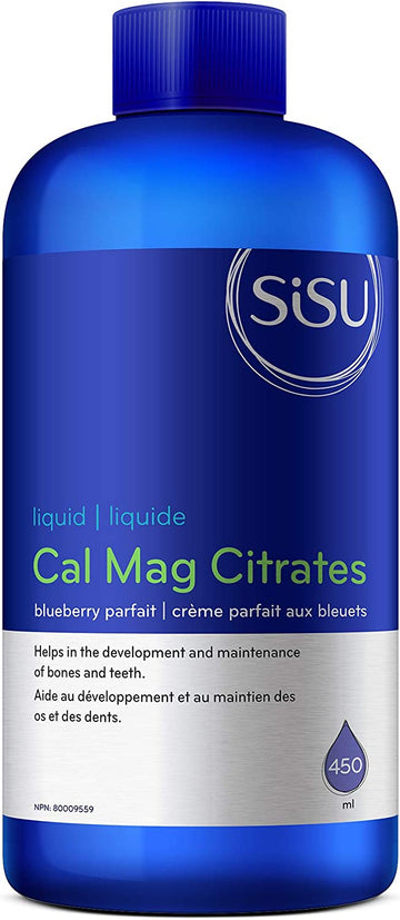 Sisu Cal/Mag Citrates 450ml Natural blueberry parfait flavour