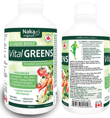 Naka Vital Greens 500ml Liquid