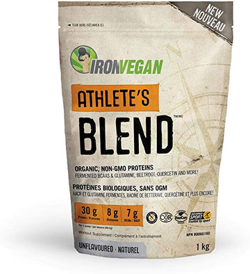 IronVegan Athlete's Blend 1 kg Powder Unflavoured