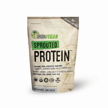 IronVegan Sprouted Protein 1 kg Powder Unflavoured