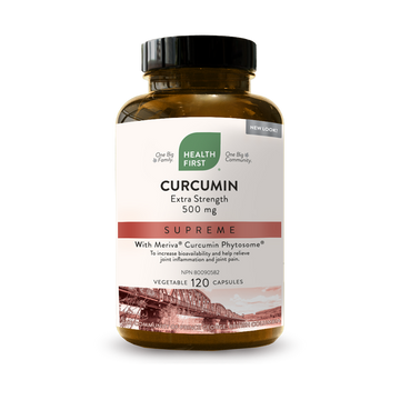 Health First Curcumin Extra Strength Supreme 120 Veg. Capsules