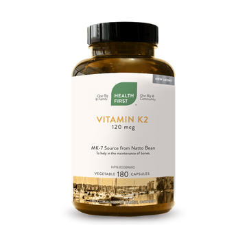 Health First Vitamin K2 120mcg 180 Veg. Capsules