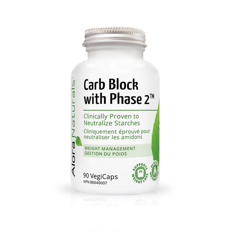 Alora Carb Block with Phase 2™ 90 Veg. Capsules