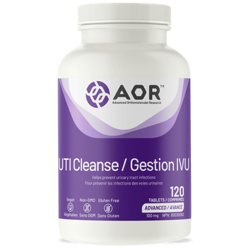 AOR UTI Cleanse 120 Tablets