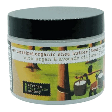 AFTS Raw Unrefined Organic Shea Butter w/ Argan & Avocado Oil 57g