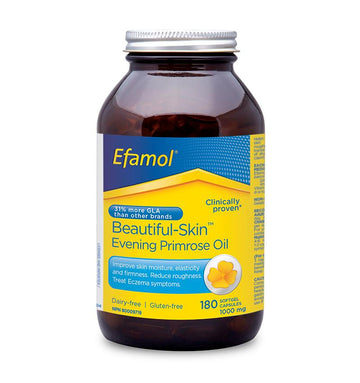 Efamol Beautiful-Skin Evening Primrose Oil 1000mg 180 Softgel Capsules