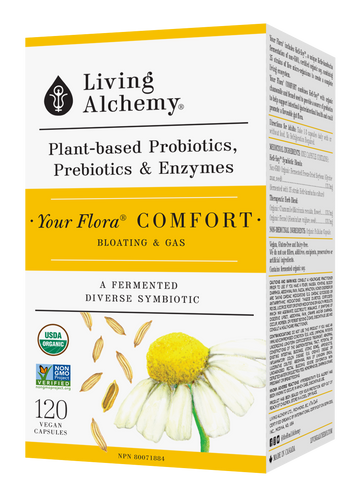 Living Alchemy Your Flora Comfort 120 Capsules