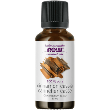 Now Essential Oils Cinnamon Cassia 100% Pure Oil 30ml