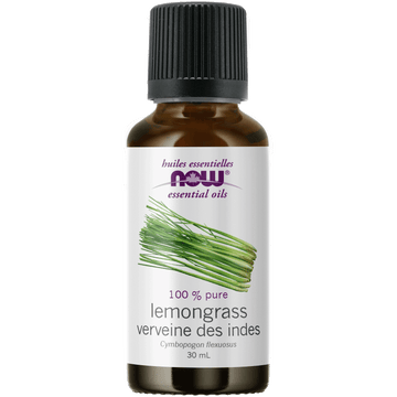 Now Essential Oils Lemongrass 100% Pure Oil 30ml