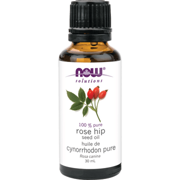 Now Essential Oils Rose Hip Seed 100% Pure Oil 30ml