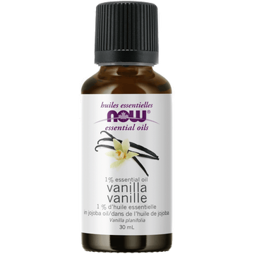Now Essential Oils Vanilla 1% Oil Blend 30ml