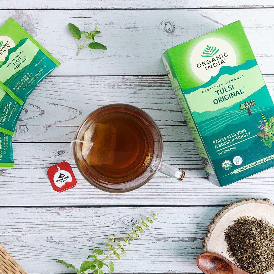 Organic India Tulsi Original 25 Tea Bags