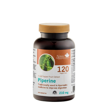Newco Piperine 120 Veg. Capsules