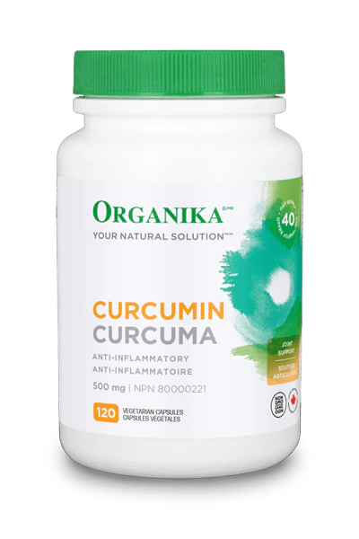 Organika Curcumin 120 Veg. Capsules