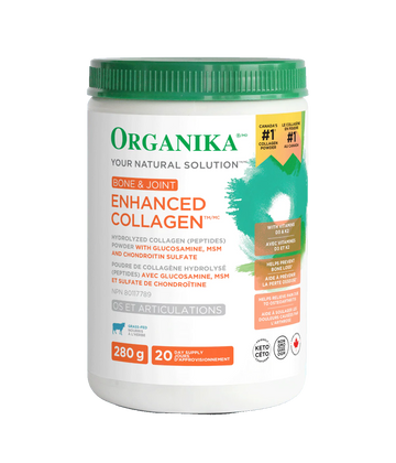 Organika Bone & Joint Enhanced Collagen 280g Powder