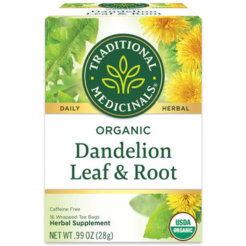 Traditional Medicinals Organic Dandelion Leaf & Root Tea 16 Bags