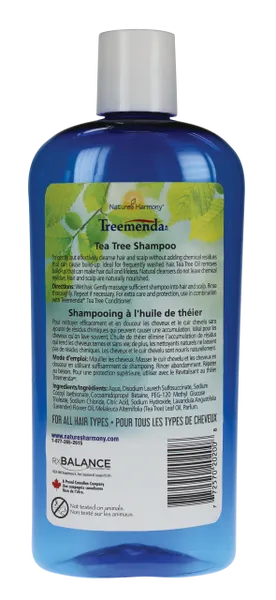 Nature's Harmony Treemenda Tea Tree Shampoo 500ml