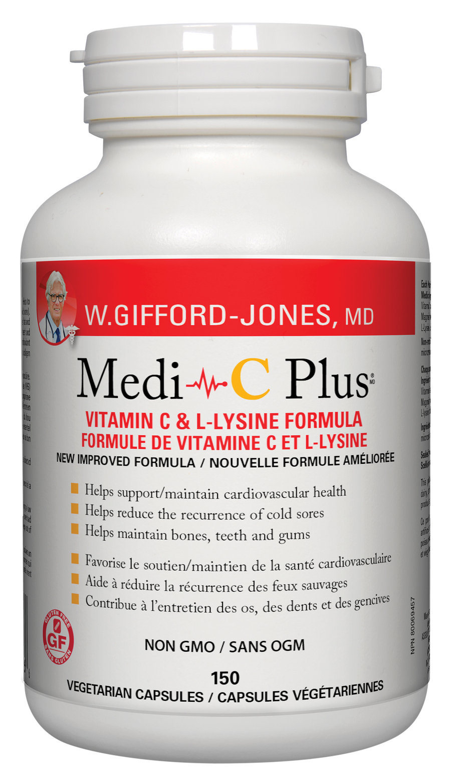 Dr. W.Gifford Jones Medi-C Plus 150 Veg. Capsules