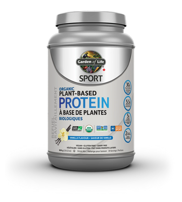 Garden of Life - Sports - Organic Plant-Based Protein Vanilla Flavour 806g Powder