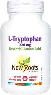 New Roots L-Tryptophan 220 mg 90 Veg. Capsules