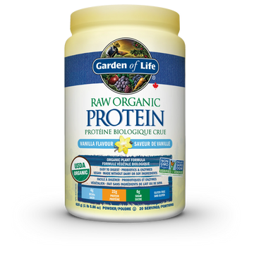 Garden Of Life RAW Organic Protein Vanilla 620g Powder