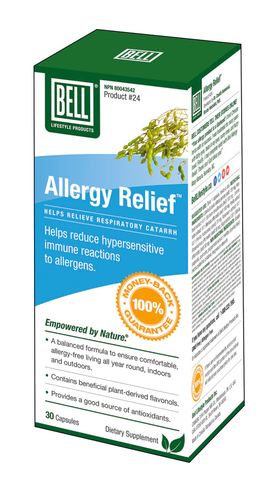 Bell Allergy Relief 673 mg 30 Capsules Natural Focus Health