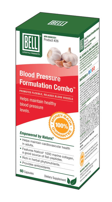 Bell Blood Pressure Formulation Combo 60 Capsules