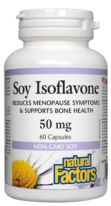 Natural Factors Soy Isoflavone 50 mg 60 Capsules