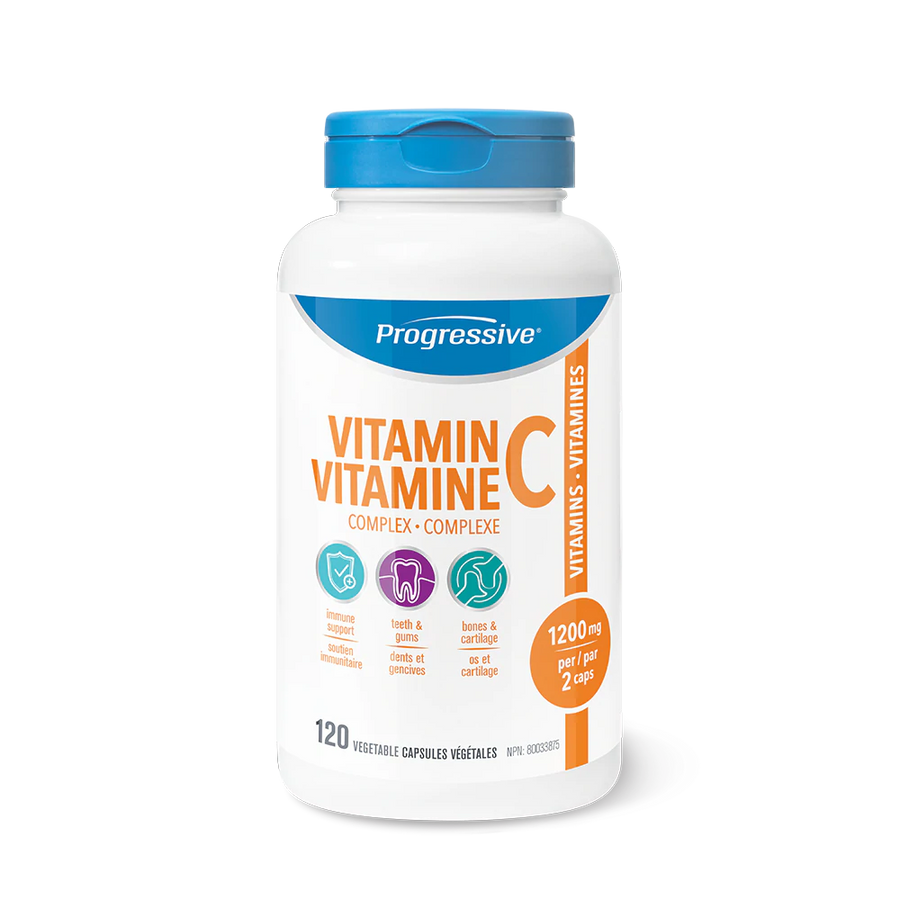 Progressive Vitamin C Complex 120 Veg. Capsules