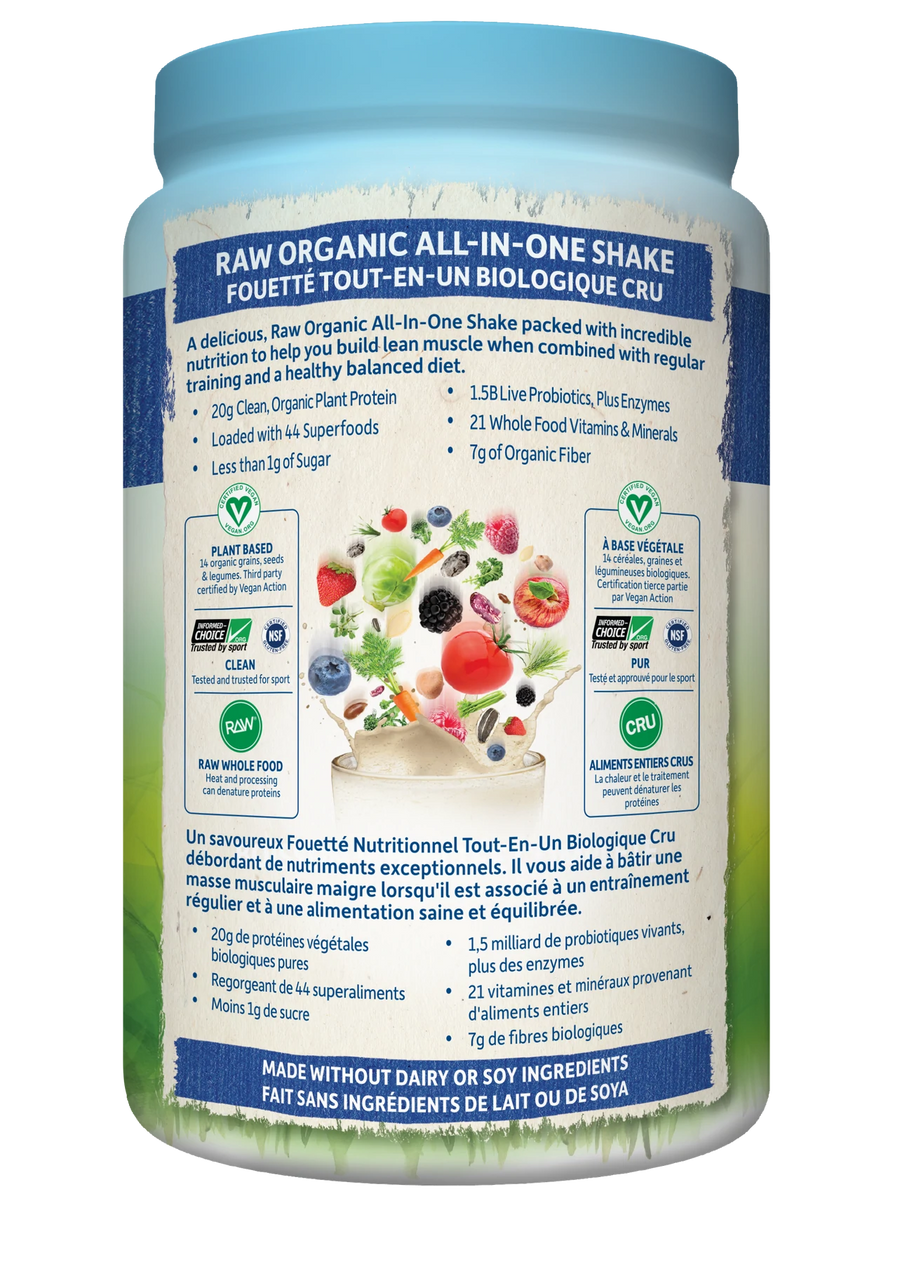 Garden Of Life Raw Organic All-In-One Shake Vanilla 969g Powder