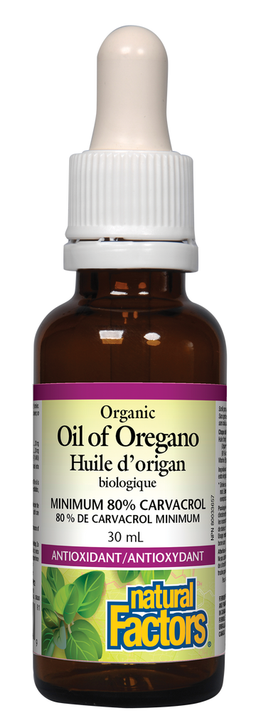 Natural Factors Organic Oil of Oregano Liquid 30ml
