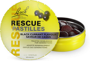 Bach Rescue 35 Pastilles Black Currant Flavour