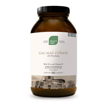 Health First Cal-Mag Citrate 180 Capsules