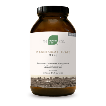 Health First Magnesium Citrate 150mg 180 Capsules
