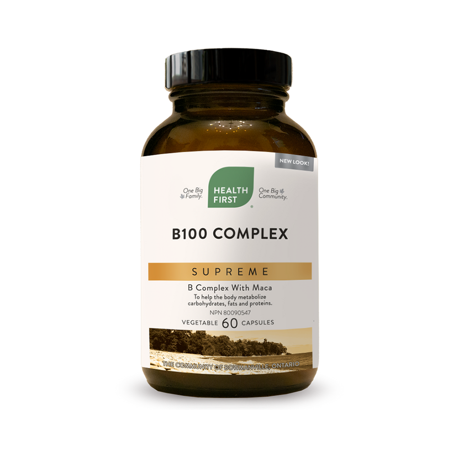 Health First B100 Complex Supreme 60 Veg. Capsules