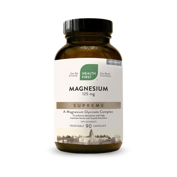 Health First Magnesium Supreme 125mg 90 Veg. Capsules