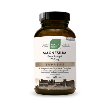 Health First Magnesium Extra Strength Supreme 250mg 60 Tablets