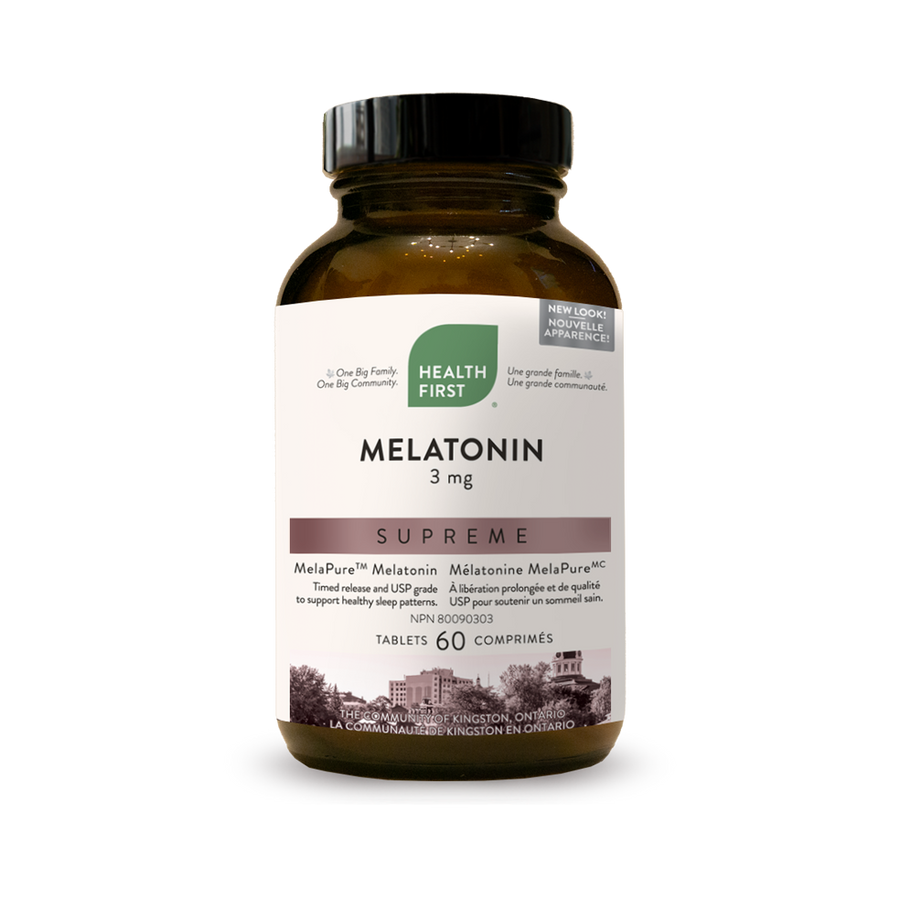 Health First Melatonin Supreme 3mg 60 Timed Release Tablets