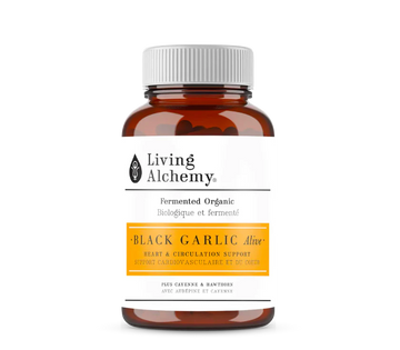 Living Alchemy Black Garlic 60 Veg. Capsules